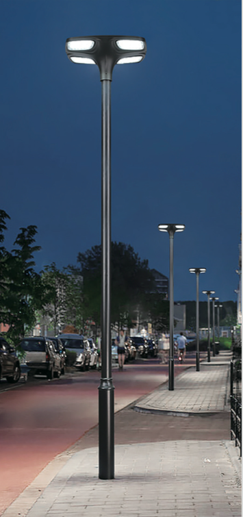 Luminária Solar 360º Trevo All Inclusive IP65