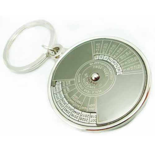 Calendário Permanente em aço inox .