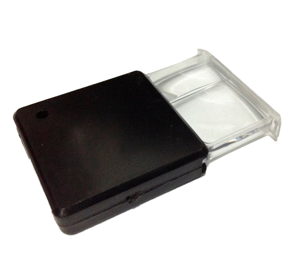 Lupa Quadrada 2x/3x Lentes Bifocais