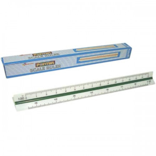 Escalímetro triangular 15cm / escalas