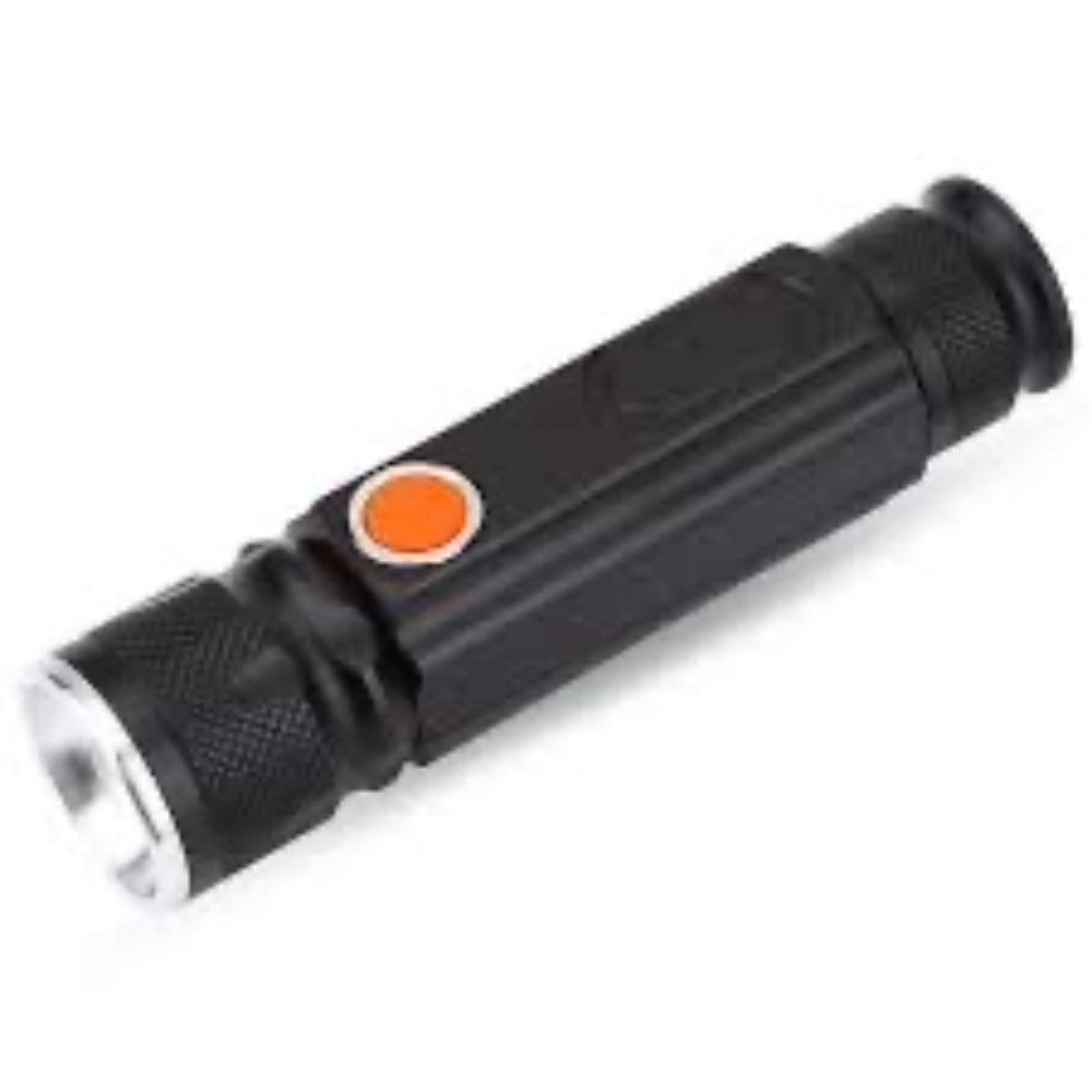 Lanterna USB recarregável com imã