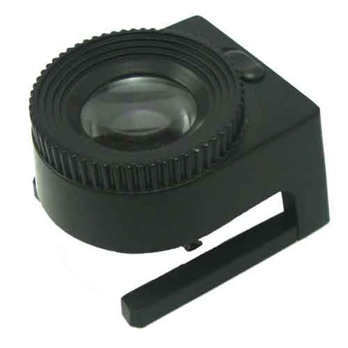 Lupa Conta Fio 20 x 29mm com LED