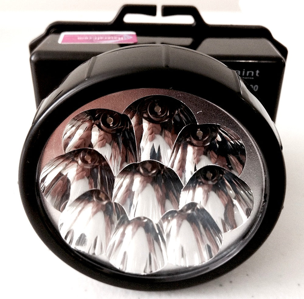 Lanterna de cabeça com LED Recarregável profissional