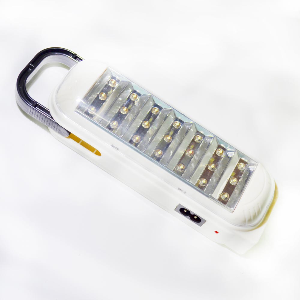 Luminária de emergência com 48 LEDs