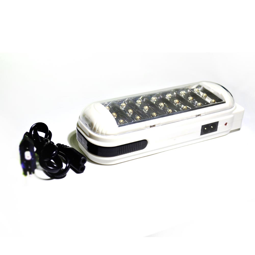 Luminária de emergência com 48 LEDs