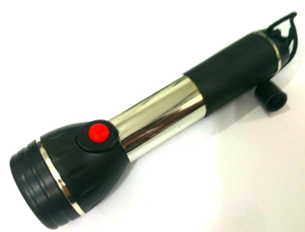 Lanterna LED 2 AA emborrachado