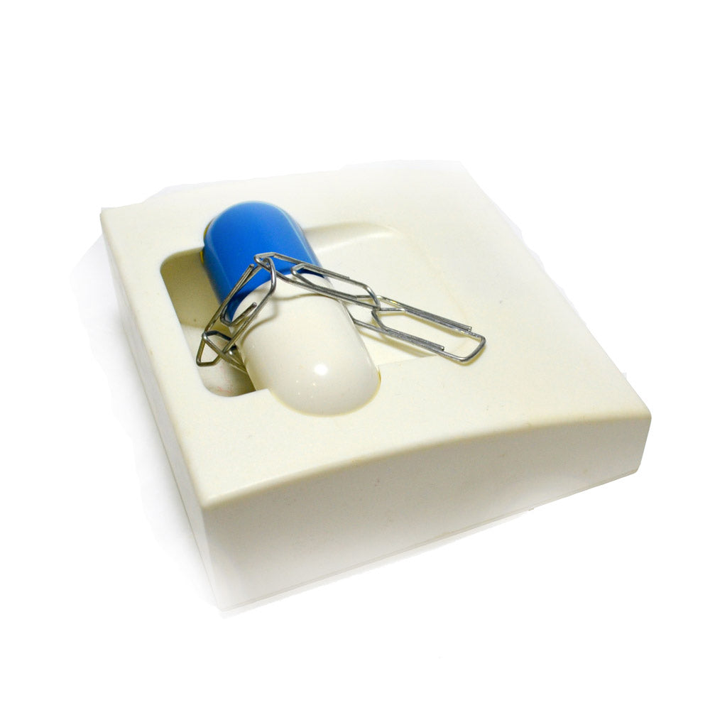 Brinde mesa, Porta-clips magnético com rolete