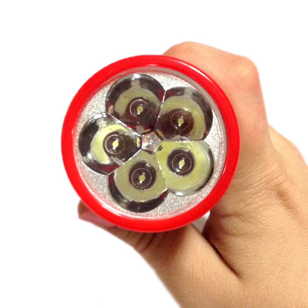 Lanterna recarregável 5 LEDs