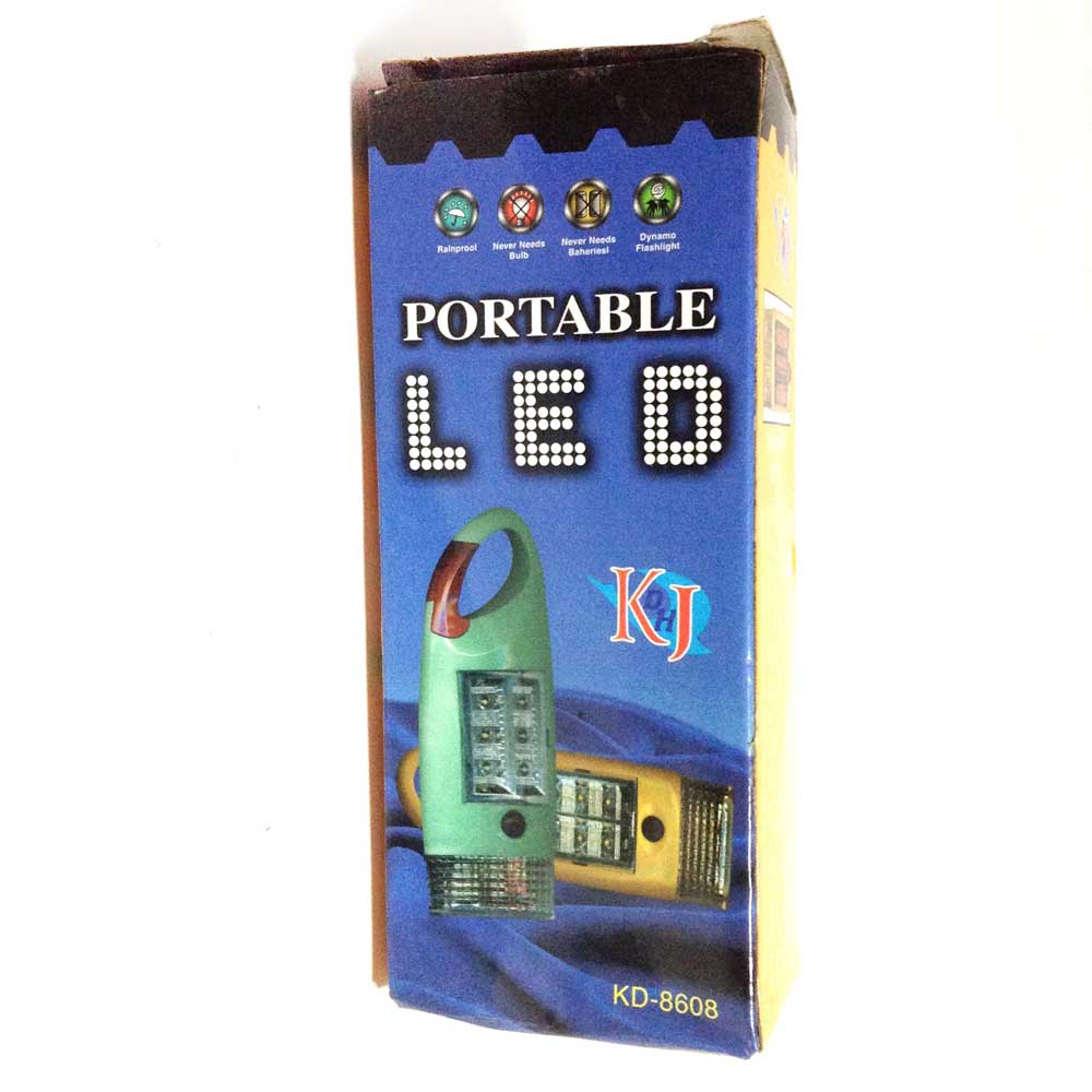 Lanterna 3 em 1 portátil com 9 LEDs