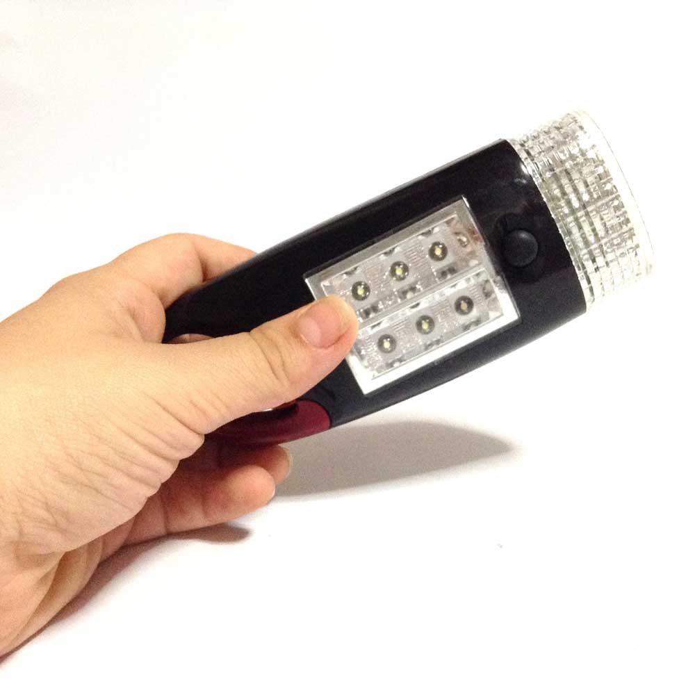 Lanterna 3 em 1 portátil com 9 LEDs