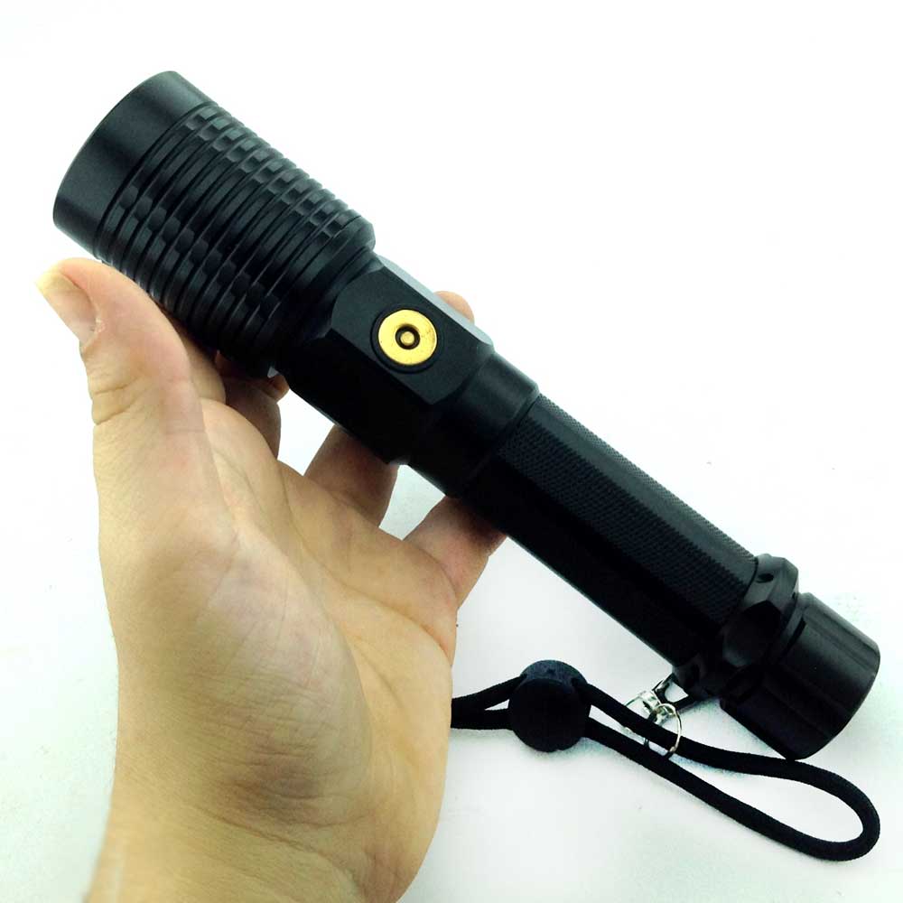 Lanterna LED de 40000W com maleta