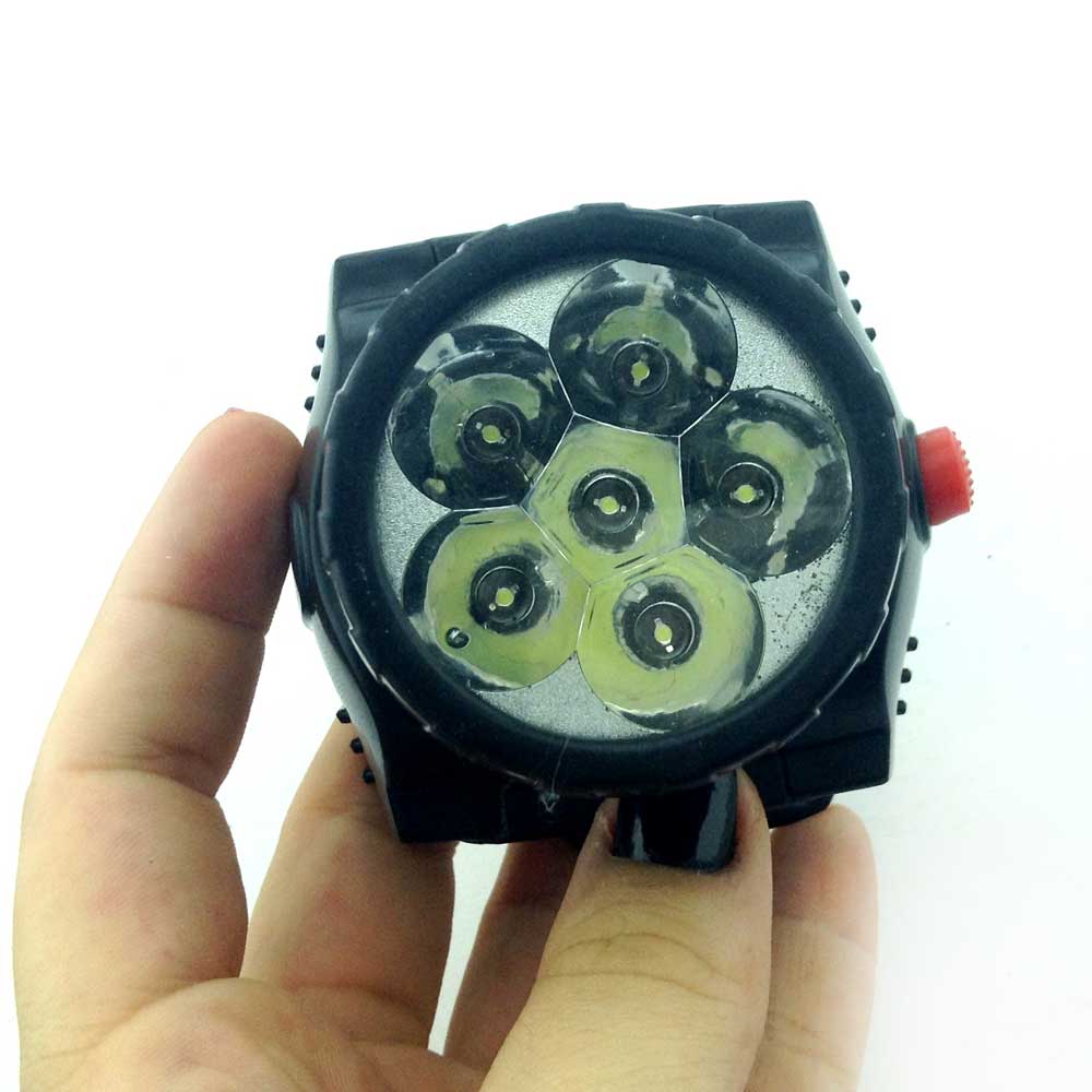 Lanterna de cabeça 6 LEDs