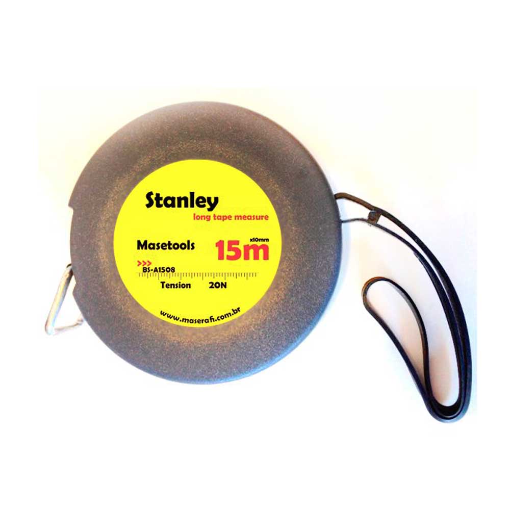 Trena aço 15 metros Masetools Stanley
