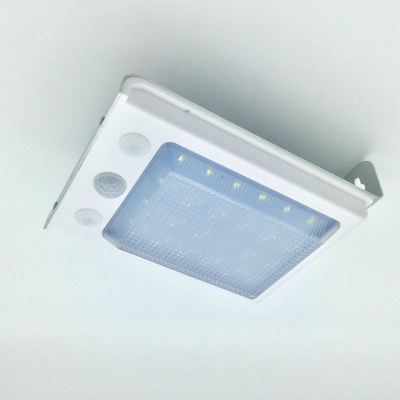 Luminária de LED Solar fotocélula e sensor de presença