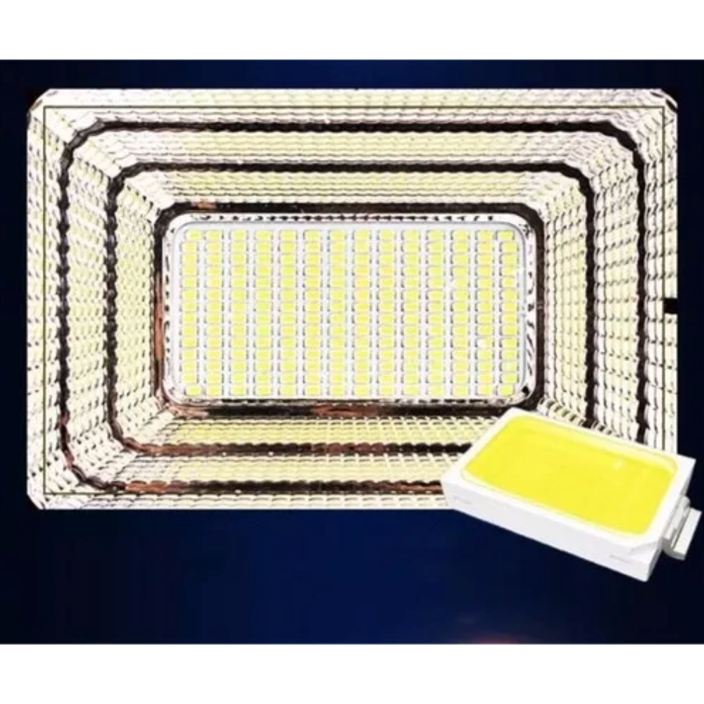 Luminária / Refletor Solar fotovoltaica 200 Watts