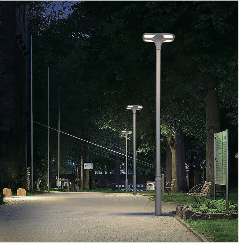 Luminária Solar 360º Trevo All Inclusive IP65