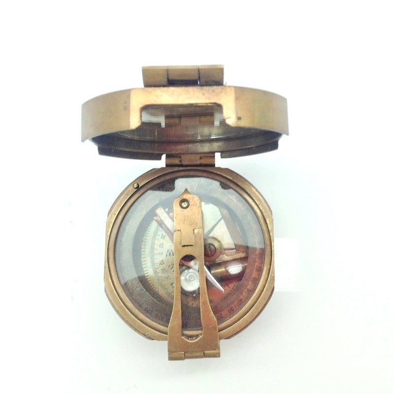 Bússola tipo Brunton Antique Bronze