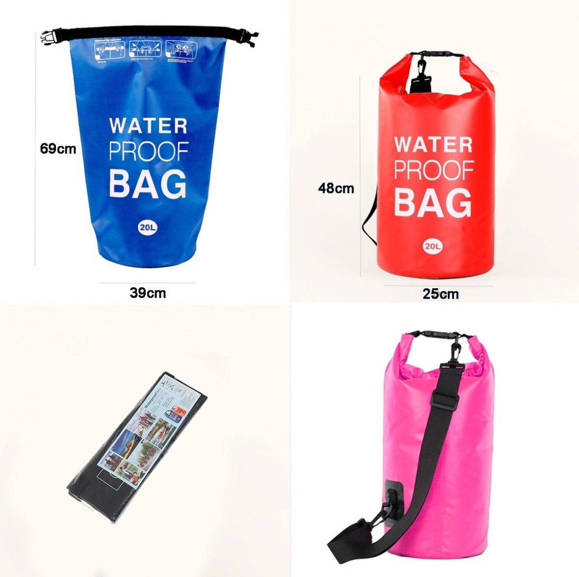 Mochila estanque, Impermeável para natação outdoor, ciclismo, náutica, caminhada .
