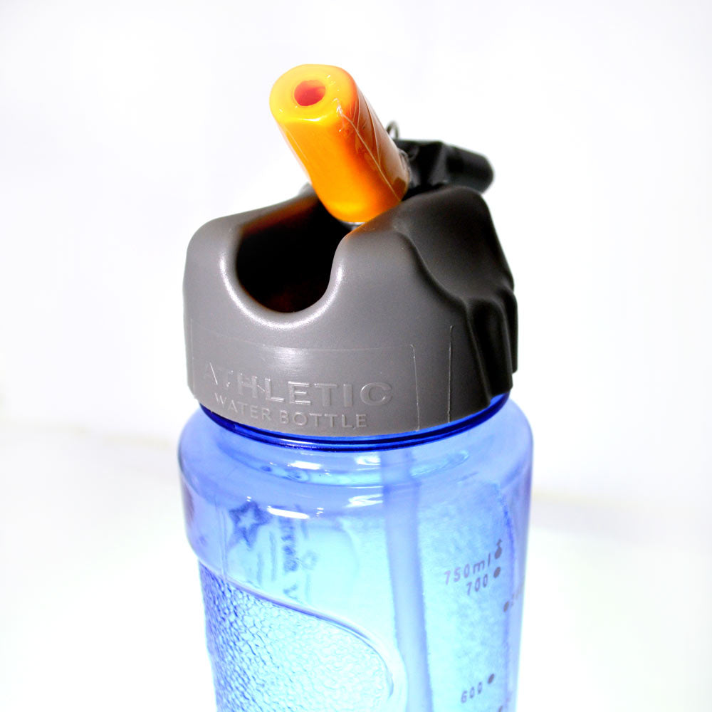 Garrafa Squeeze PET, com bico