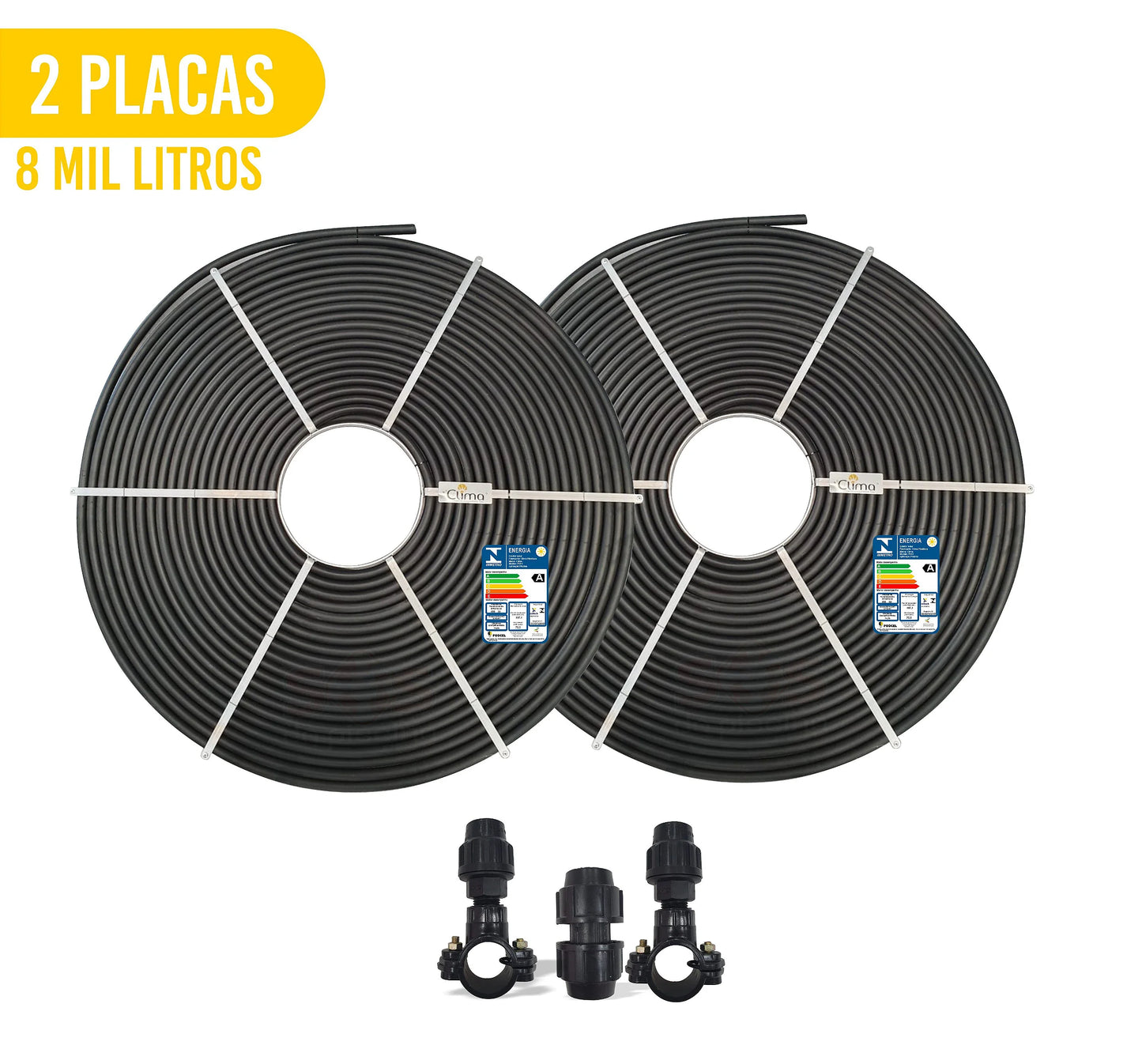 Aquecedor Solar de Piscina Preço m3 instalado mínimo 25 m3