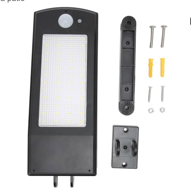 luminária solar All in One 20 watts com sensor