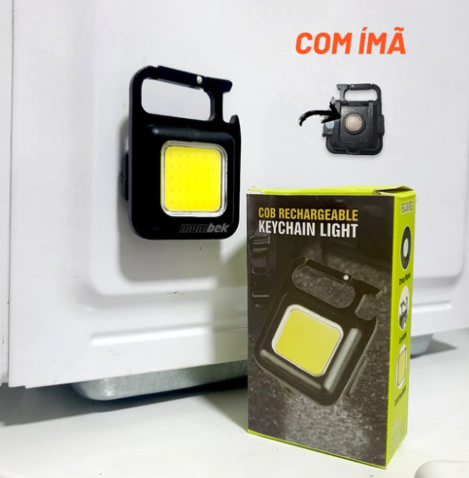 Lanterna Multifuncional Magnética Super Forte abridor garrafas Lanterna Multifuncional Mini Super Forte Chaveiro Pingente Cor da luz Branca Alça Lanterna com Ímã