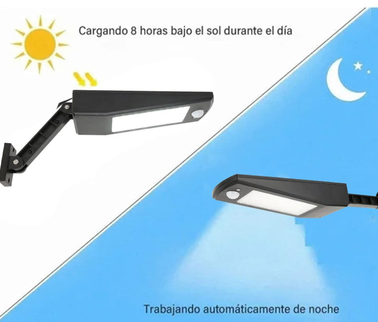 luminária solar All in One 20 watts com sensor