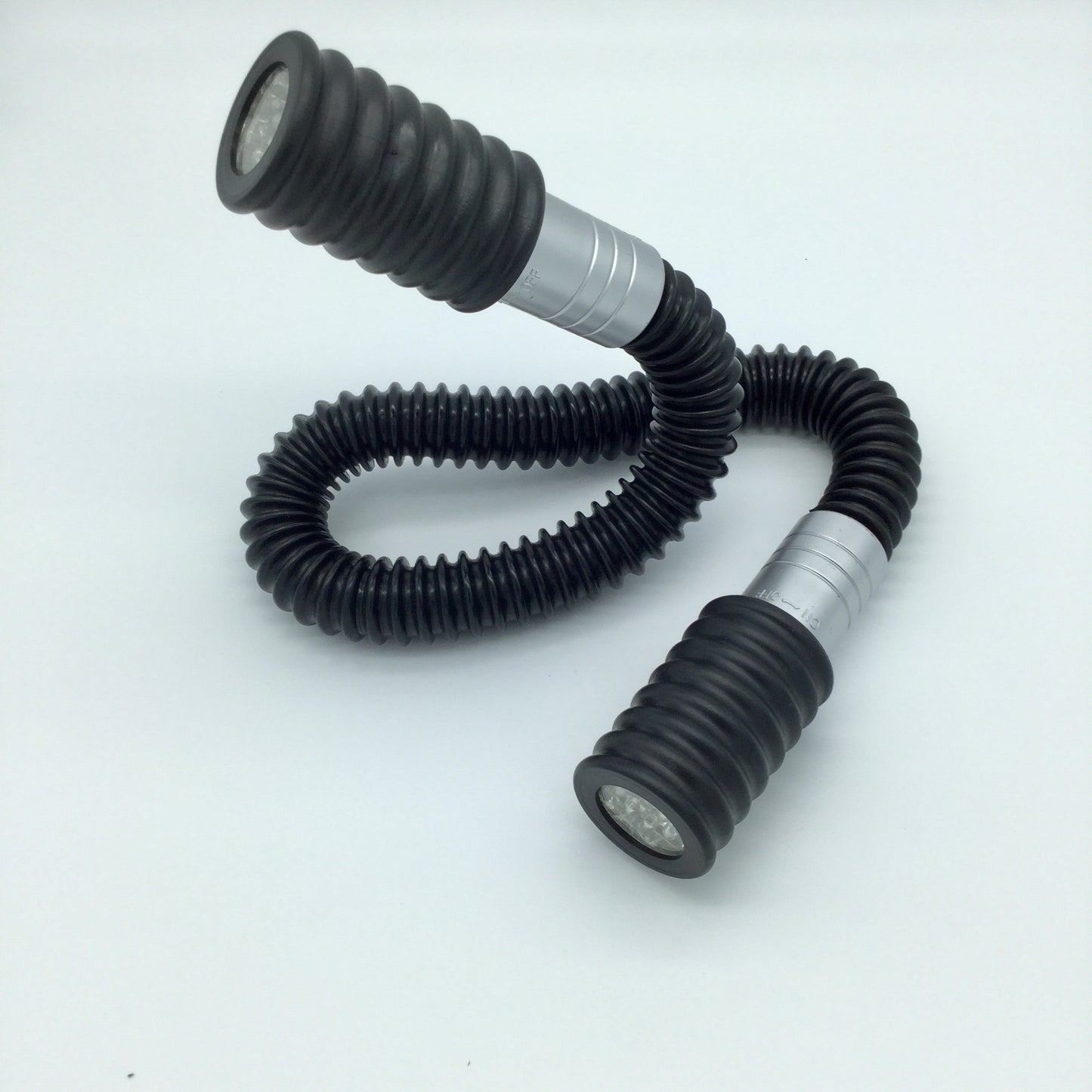 Lanterna dupla ajustável tubular tipo serpente 24 LEDs