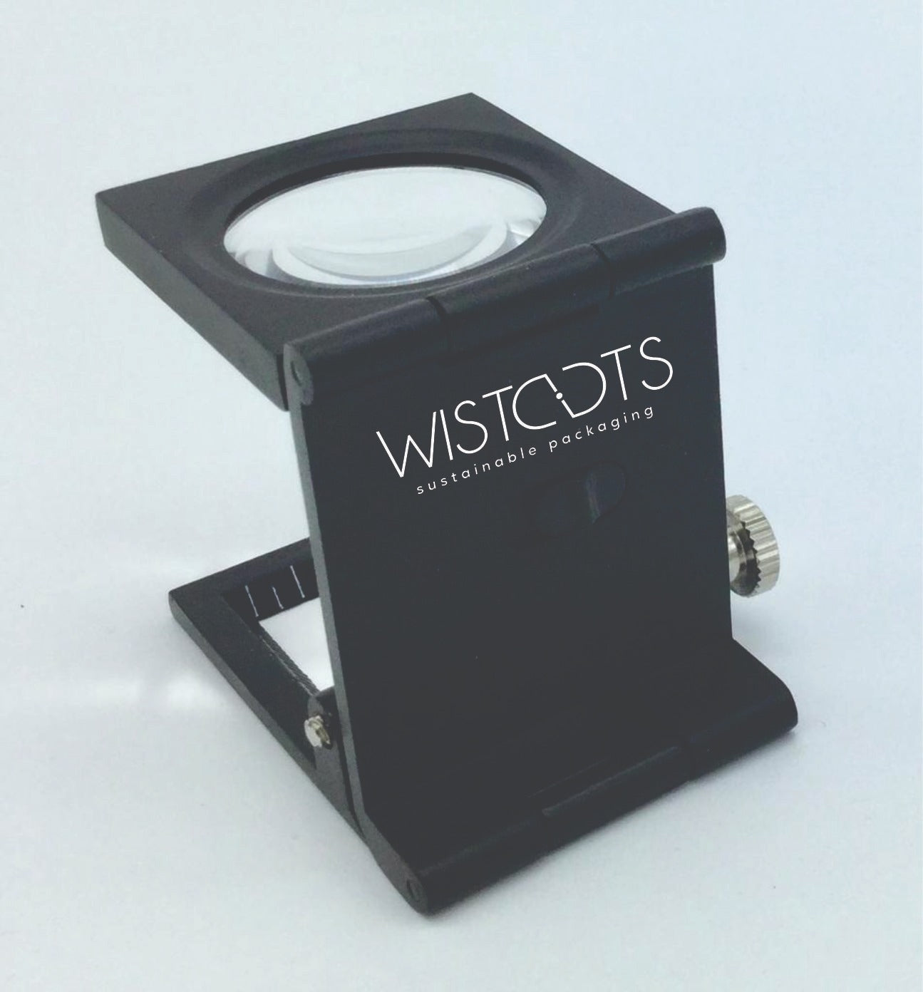Lupa Conta fio 10 x 25,4mm Brinde com LED