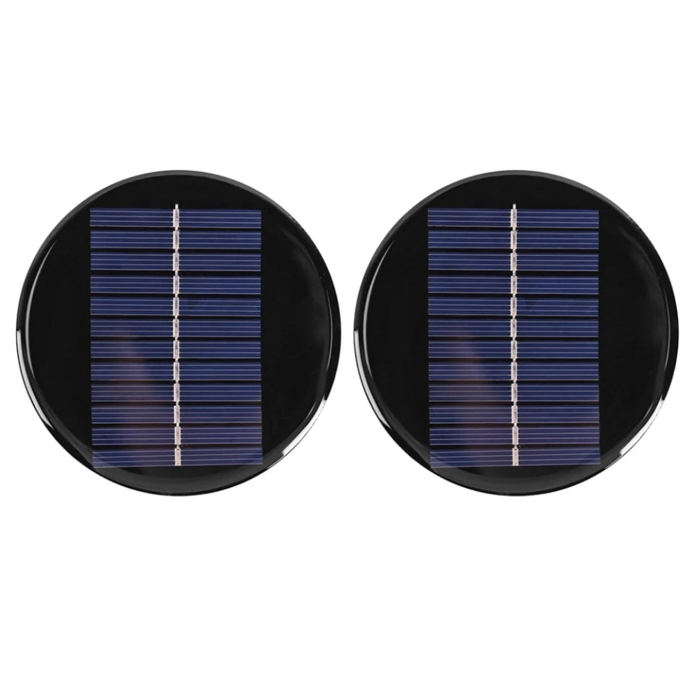 Painel solar 80 mm redonda de célula monocristalina