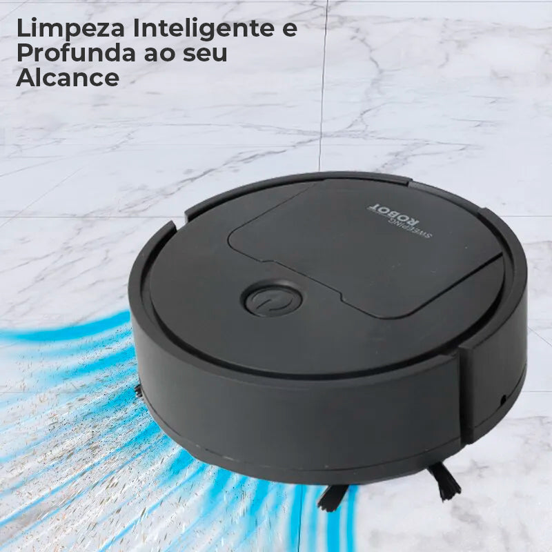Robo Aspirador Recarregável Usb - Aspirador Minni