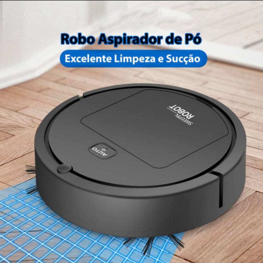 Robo Aspirador Recarregável Usb - Aspirador Minni