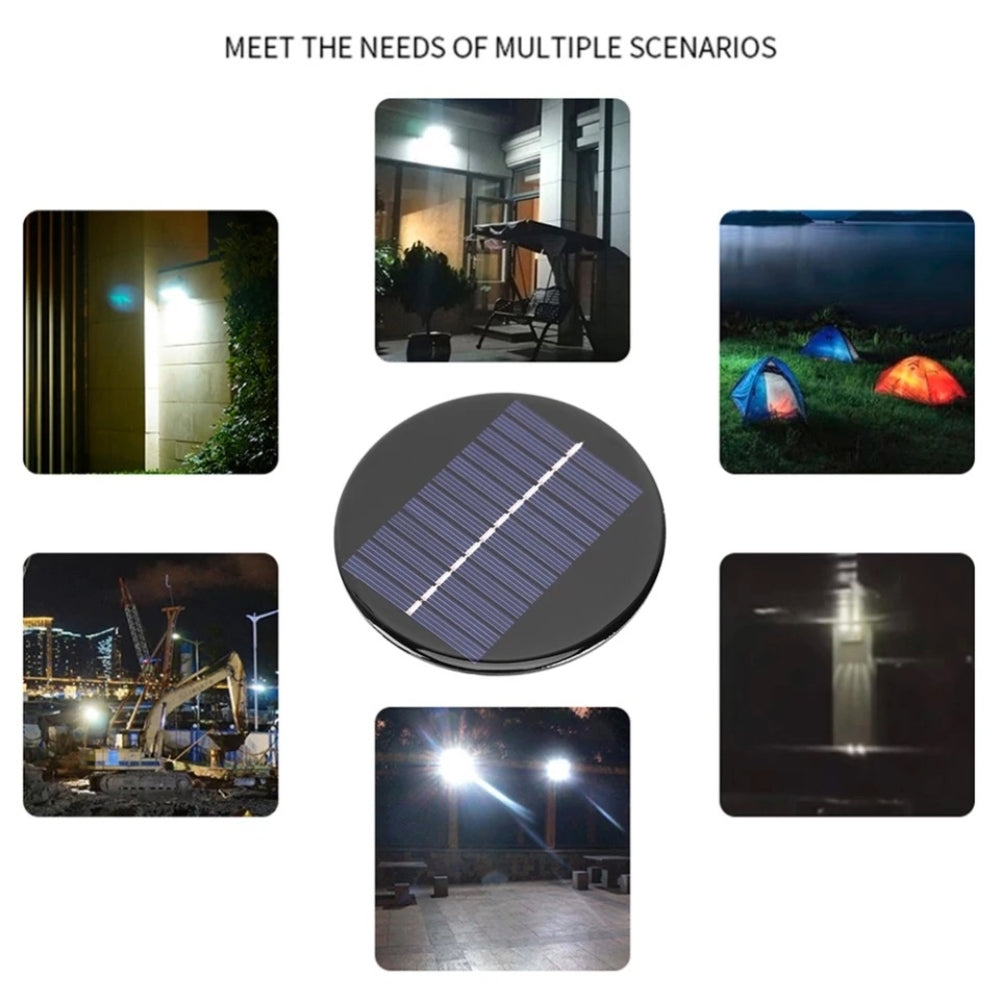 Painel solar 80 mm redonda de célula monocristalina