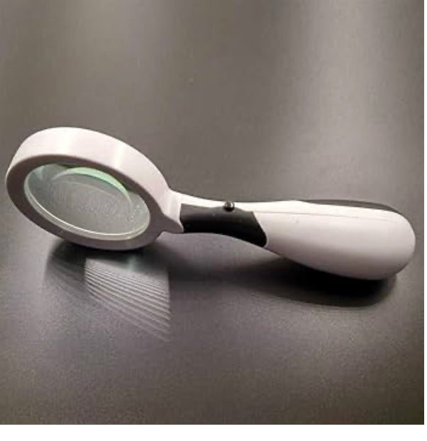 Lupa 100mm e LED