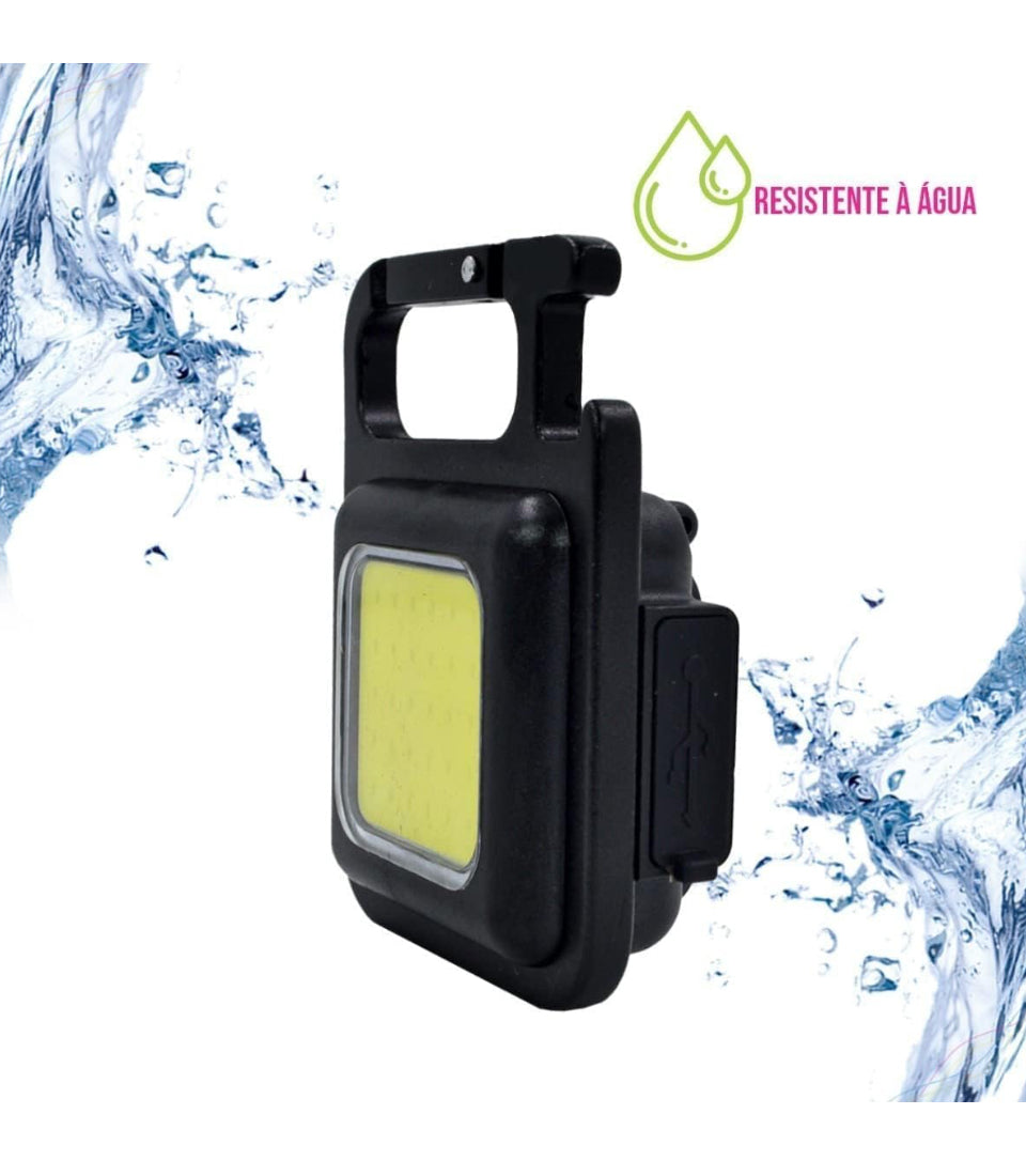 Lanterna Multifuncional Magnética Super Forte abridor garrafas Lanterna Multifuncional Mini Super Forte Chaveiro Pingente Cor da luz Branca Alça Lanterna com Ímã