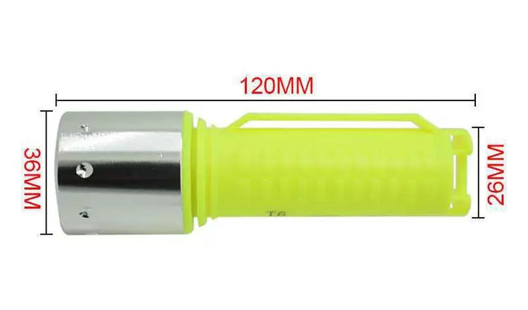 Lanterna Mergulho LED recarregável tipo pelican 2010