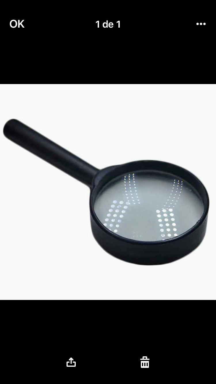 Lupa 8x 40mm