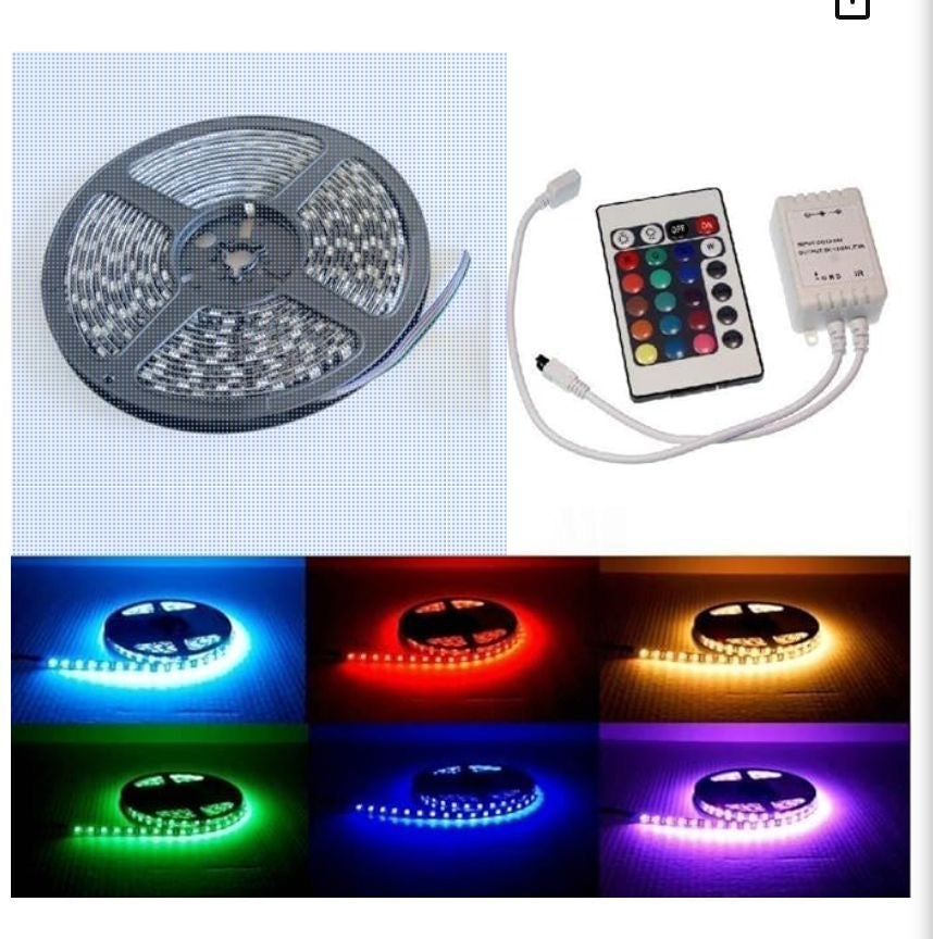 Fita Led Rolo de 5 metros, com dupla face