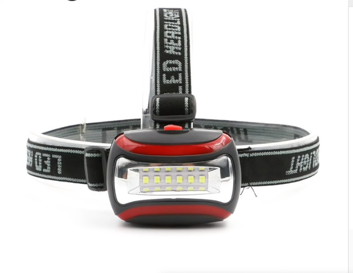 Lanterna de cabeça LED COB IP55