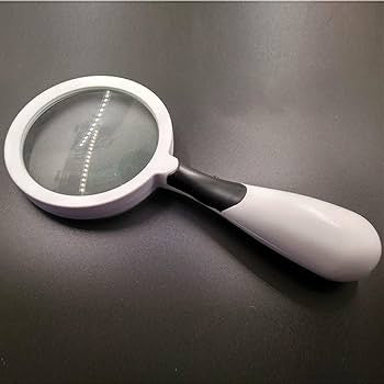 Lupa 100mm e LED