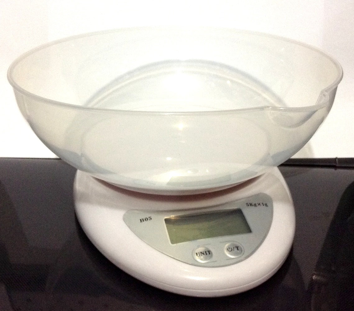 Balança de cozinha com cúpula