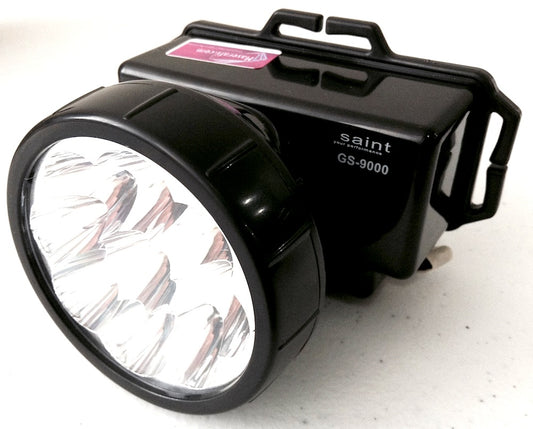 Lanterna de cabeça com LED Recarregável profissional