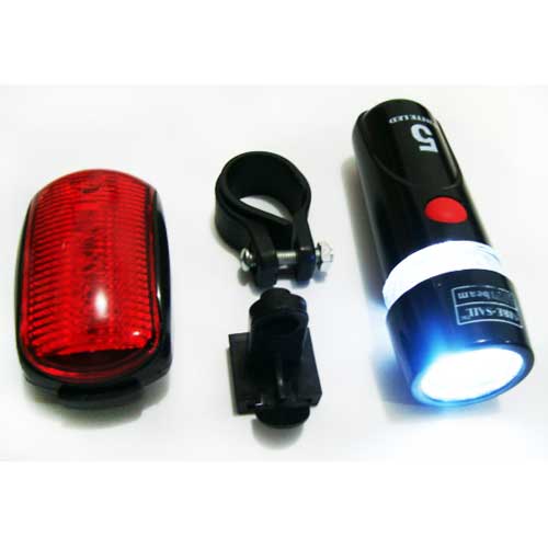 Kit com acessórios para bicicleta bike