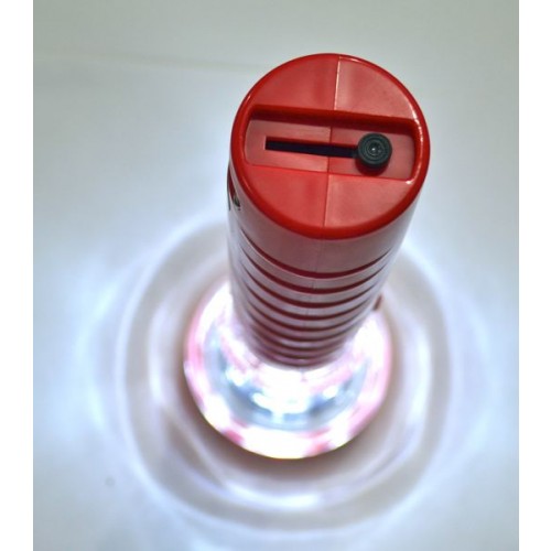 Lanterna Luminária recarregável com 8 LEDs