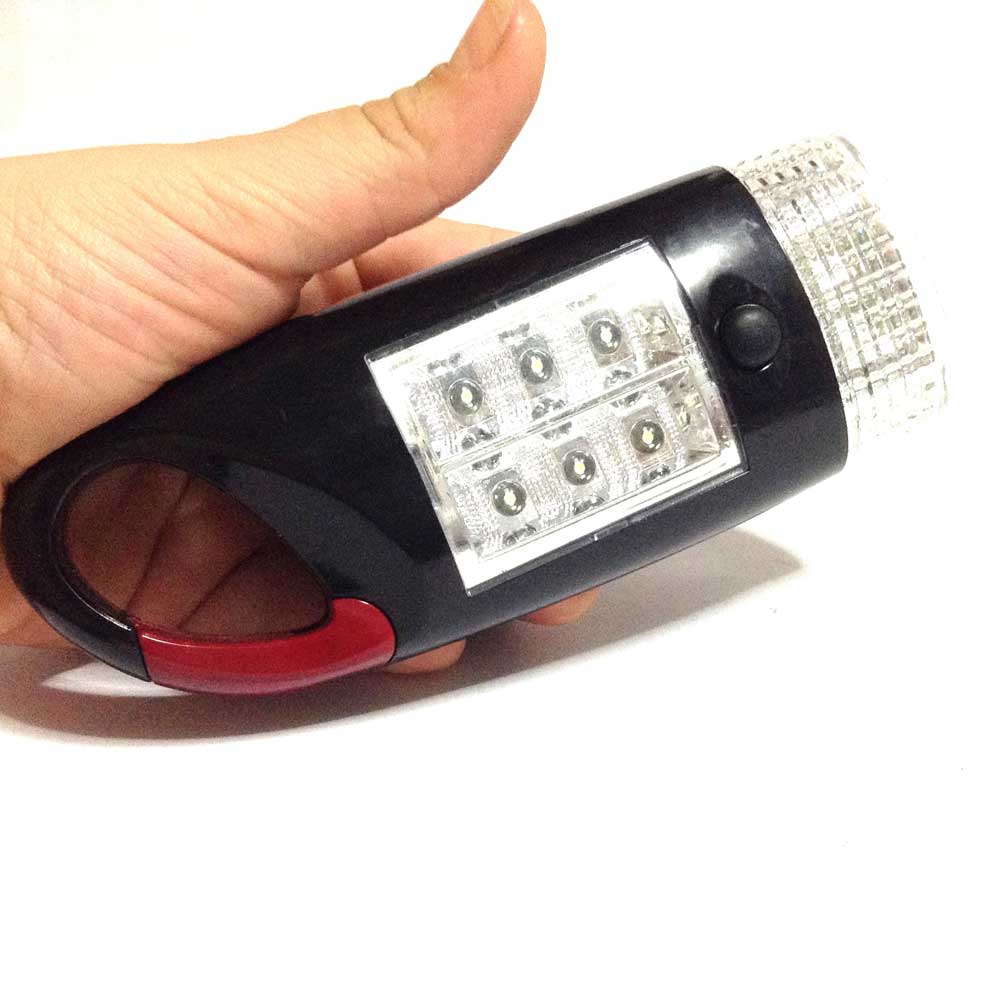 Lanterna 3 em 1 portátil com 9 LEDs
