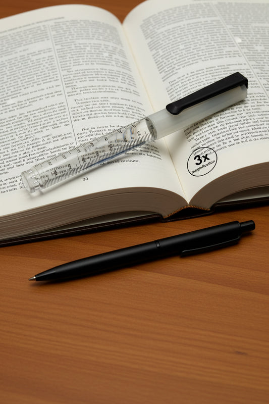 Lupa 3x Apoio de leitura com clip