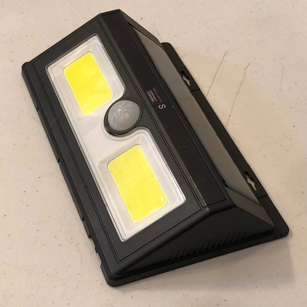 Luminária solar led COB de alto desempenho com 500 Lumens