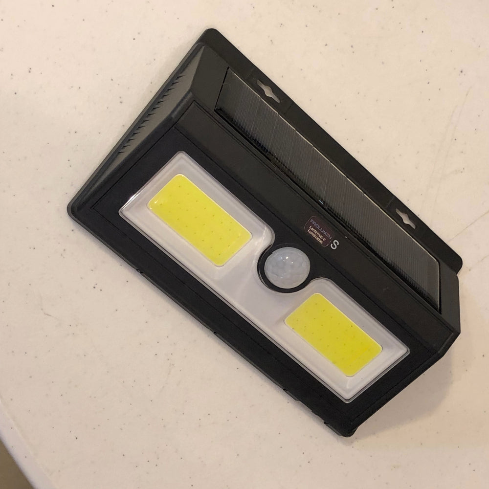 Luminária solar led COB de alto desempenho com 500 Lumens