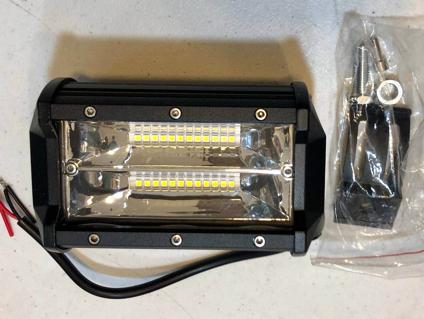 Farol milha automotiva Led super forte 6500 k 9600 Lumens