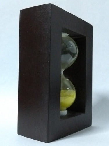 Ampulheta Vidro em sopro (cristal